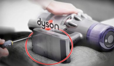 Батареи Dyson: как продлить жизнь пылесосу и сохранить мощность всасывания